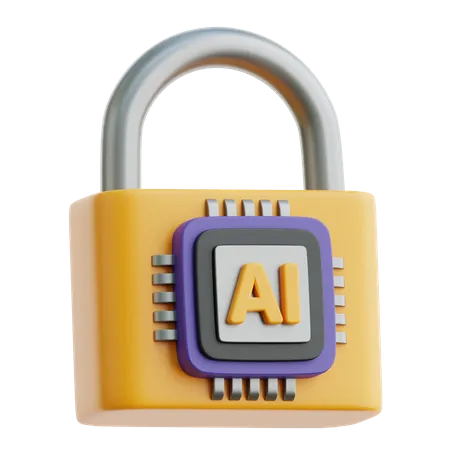 Seguridad  3D Icon