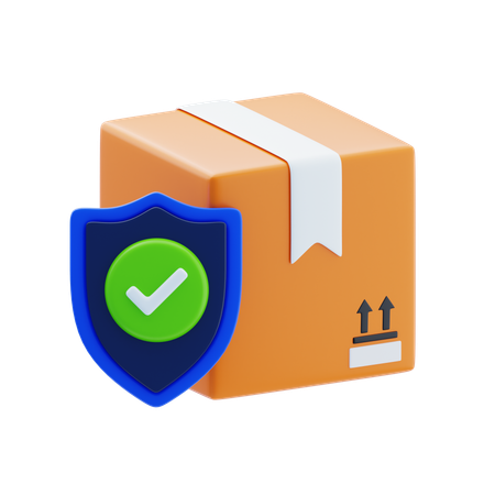 Seguridad de la carga  3D Icon