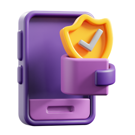 Seguridad de datos  3D Icon