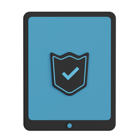 Seguridad de pestañas  3D Icon