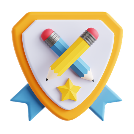 Seguridad educativa  3D Icon