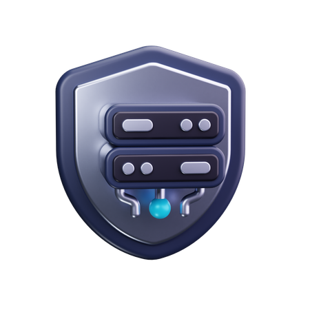 Seguridad en la nube  3D Icon