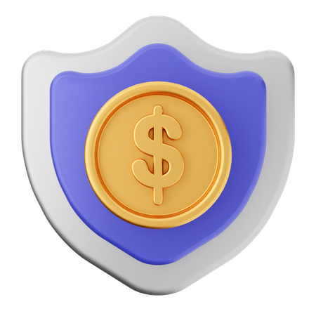 Financiación de seguridad  3D Icon