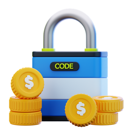 Financiación de seguridad  3D Icon