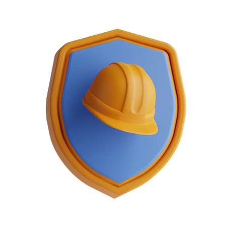 Seguridad laboral  3D Icon