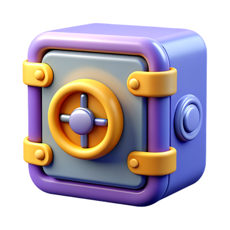 Seguro  3D Icon