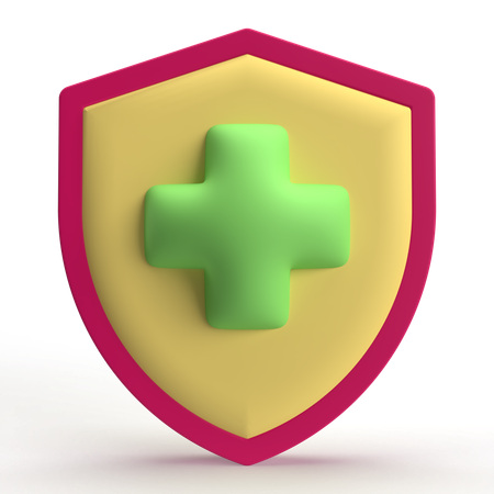 Seguro  3D Icon