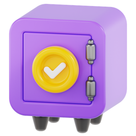 Seguro  3D Icon