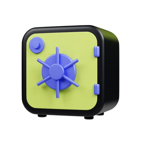 Seguro  3D Icon