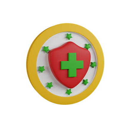 Seguro  3D Icon