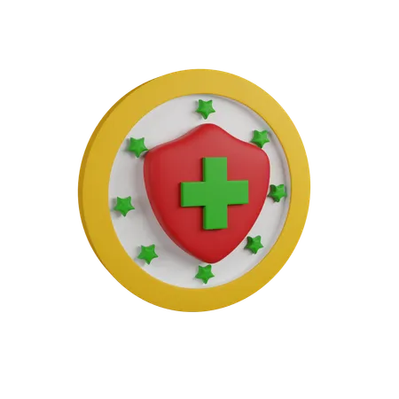 Seguro  3D Icon