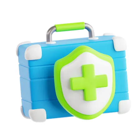 Seguro  3D Icon