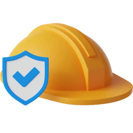 Seguro de construcción  3D Icon