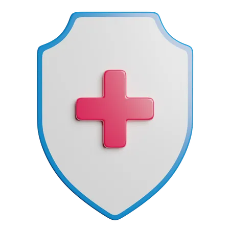 Seguro de salud  3D Icon