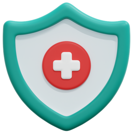 Seguro de salud  3D Icon