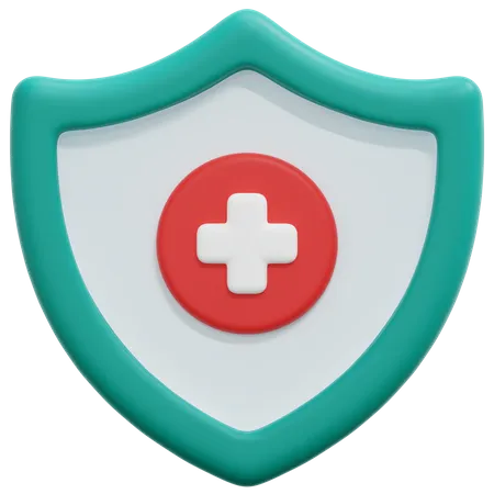 Seguro de salud  3D Icon