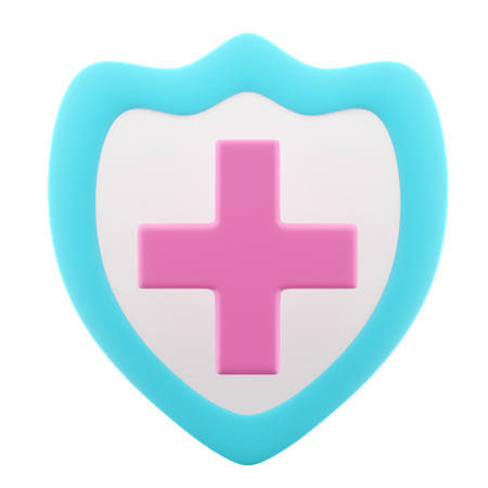 Seguro de salud  3D Icon