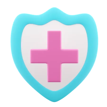 Seguro de salud  3D Icon