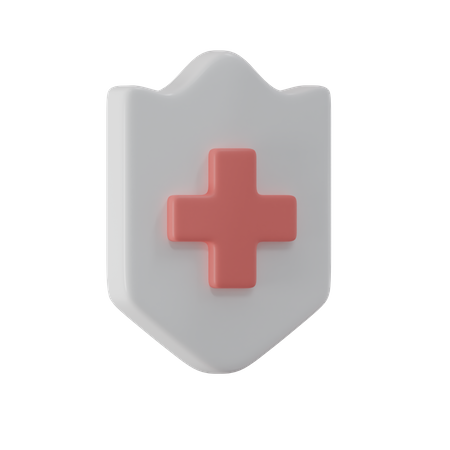 Seguro de salud  3D Icon