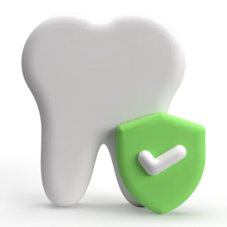 Seguro dental  3D Icon