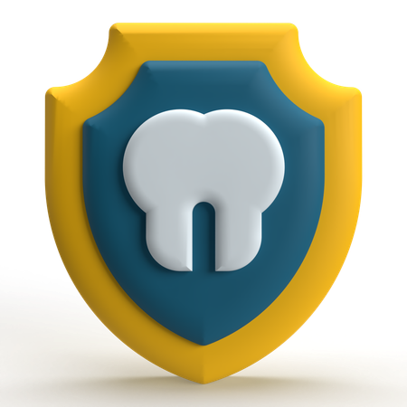 Seguro dental  3D Icon