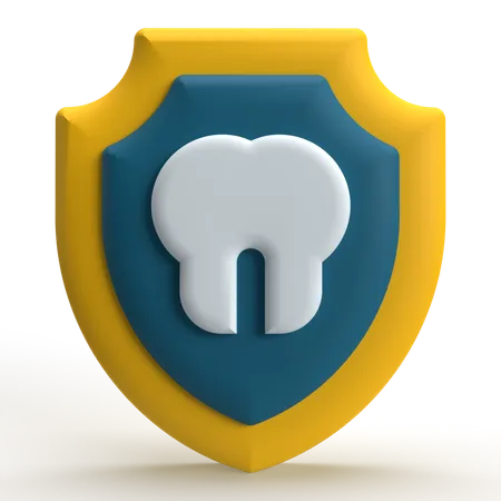 Seguro dental  3D Icon