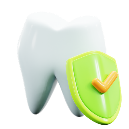 Seguro dental  3D Icon