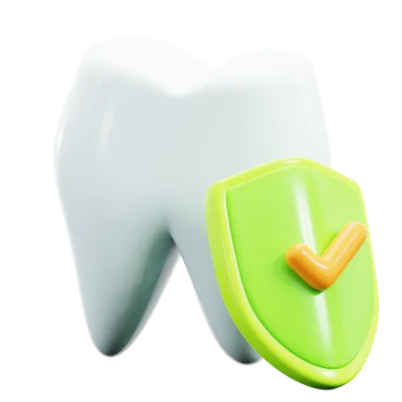 Seguro dental  3D Icon