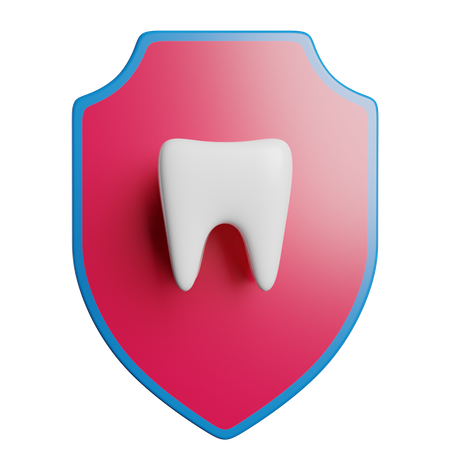 Seguro dental  3D Icon