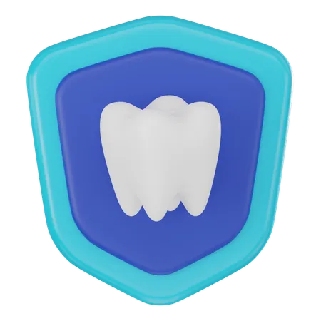 Seguro dental  3D Icon