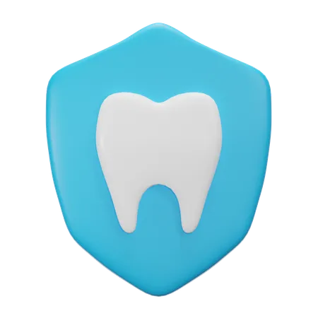 Seguro de dente  3D Icon