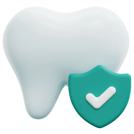 Seguro dental  3D Icon