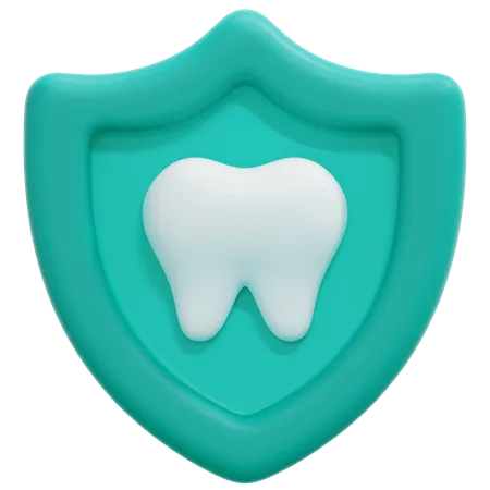 Seguro dental  3D Icon