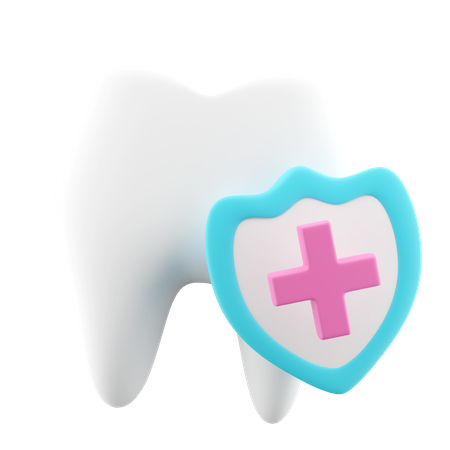 Seguro dental  3D Icon