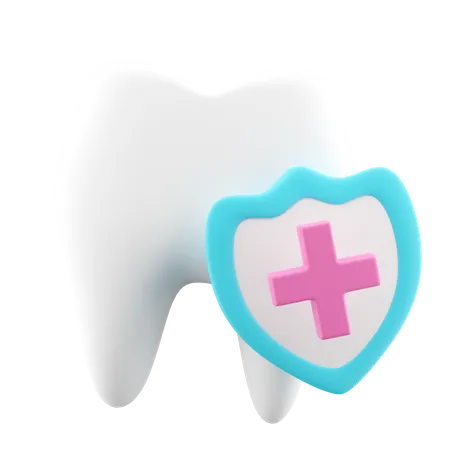 Seguro dental  3D Icon