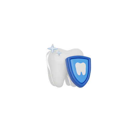 Seguro dental  3D Icon