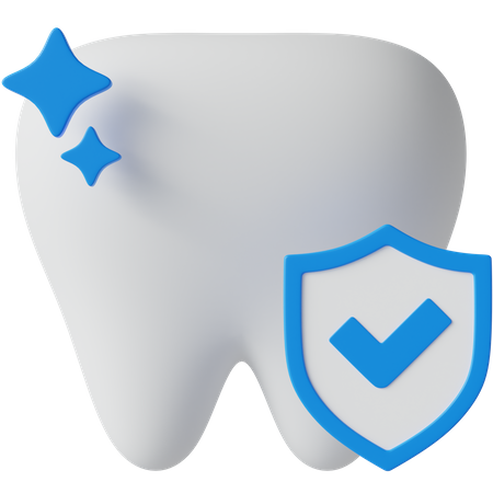 Seguro dental  3D Icon