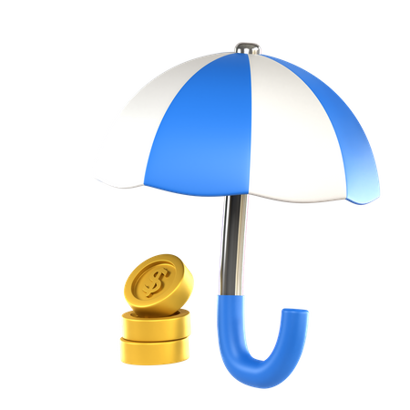 Dinero del seguro  3D Icon