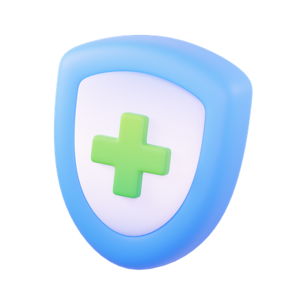 Seguro médico  3D Icon