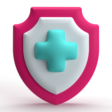 Seguro médico  3D Icon