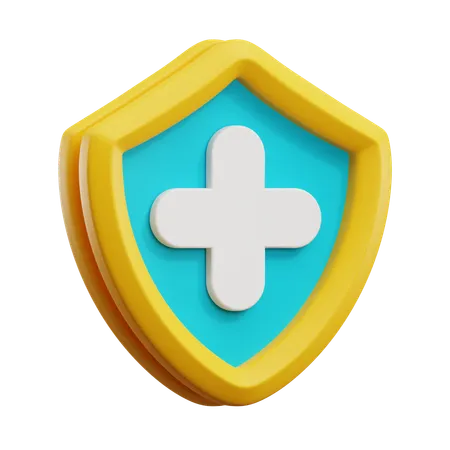 Seguro médico  3D Icon