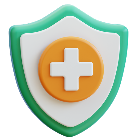 Seguro médico  3D Icon