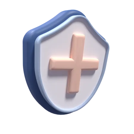 Seguro médico  3D Icon