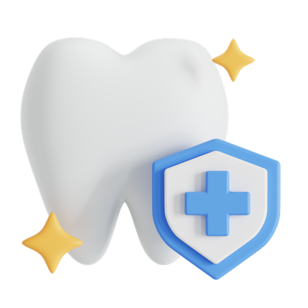 Seguro dental  3D Icon