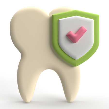 Seguro dental  3D Icon