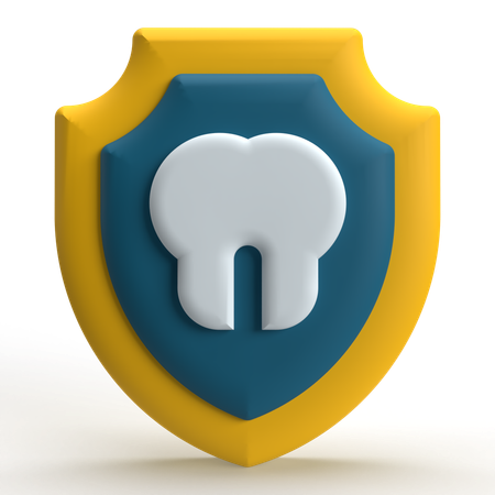 Seguro dental  3D Icon