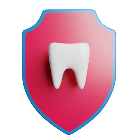 Seguro dental  3D Icon