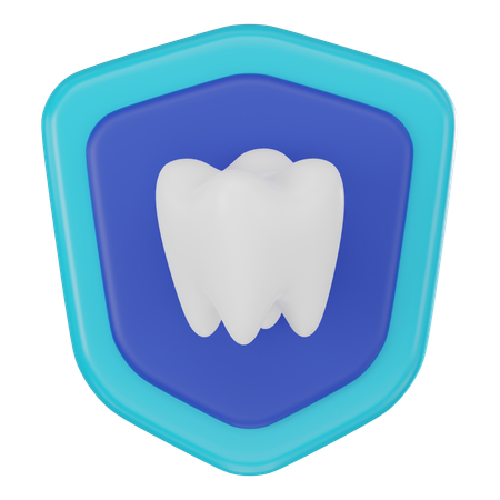 Seguro dental  3D Icon