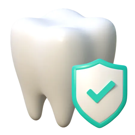 Seguro dental  3D Icon