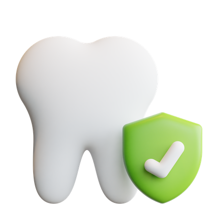 Seguro dental  3D Icon